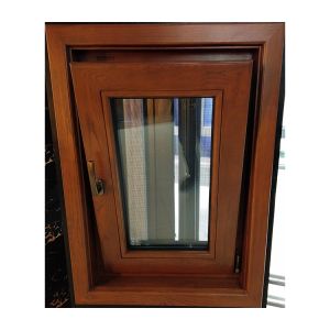 Antique 3 Glass Sunroom Wooden Frame casement Thermally Broken Windows Tilt And