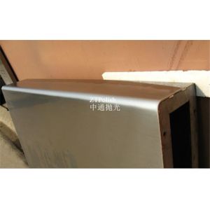 High Flexibility Sheet Metal Deburring Machine For Surface Hairline Matt Finish