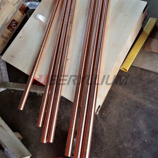 Quality Beryllium Copper Alloy 25 (UNS C17200/CDA 172) Round Rod By ASTM B196 wholesale