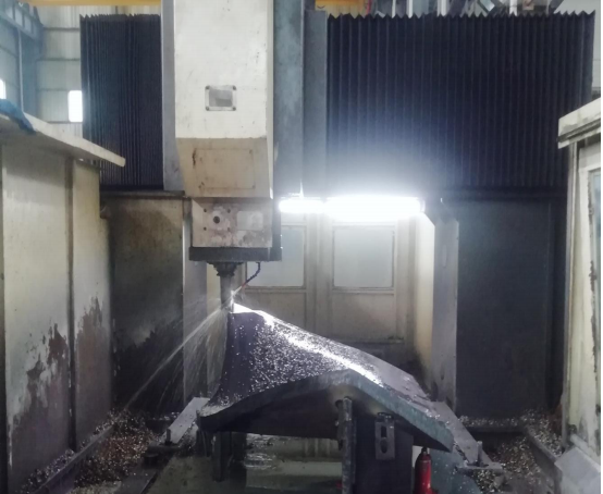 What's the production progress of the Stainless Steel Francis Turbine Runner?