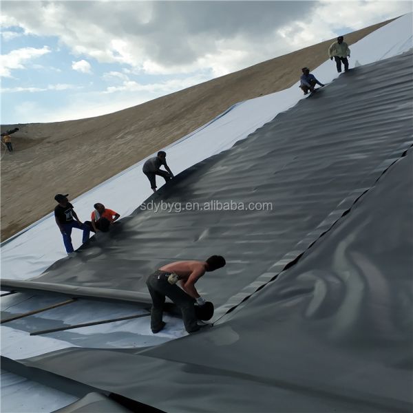 1.5mm 2mm Polyethylene Plastic Geomembrane Liner for Landfill Earthwork Products