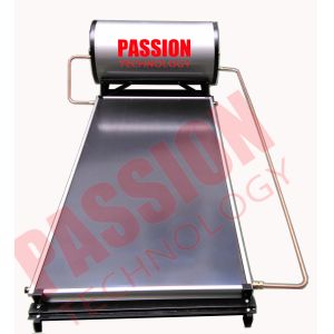 200L Integrated Non Pressurized Solar Water Heater Blue Titanium Flat Collector
