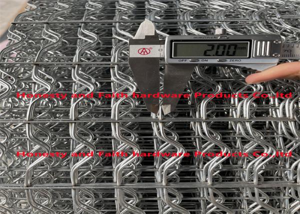 Quality 2.0mm Wire Diameter 25.4mm Pipeline Reinforced Mesh For Oil Pipeline wholesale
