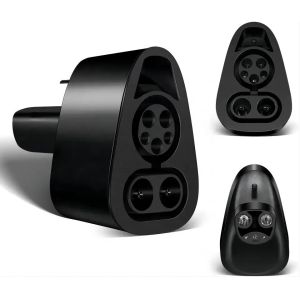 DC EV Adapter CCS1 To Tesla DC Adapter Fast Charging Tesla Converter AC DC All In One 80A/250A