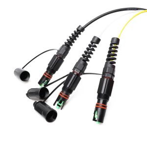 Durable Reinforced FTTH Solution Adapter For SC Fast Connector