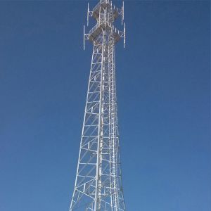 Mobile Communication 30M Lattice Tower Telecom