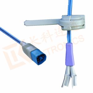 Philips SPO2 Probe Sensor 8 Pin Reusable Neonate Silicone Y Type