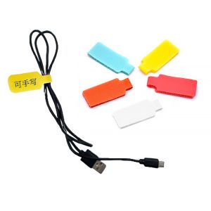 Buy cheap Colorful Hook And Loop Fastener Self Adhesive Writable Hook And Loop Cable Tie from wholesalers