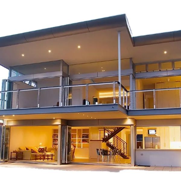 Q235 Hot Dip Galvanized Steel Structure High Rise Large Span Steel Structure