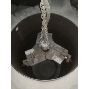 Brown Dry Ramming Mass Powder Induction Furnace Lining For Ferrous Metal