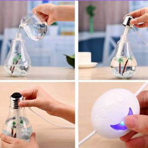 USB Ultrasonic Aroma Essential Oil Diffuser Air Mist Humidifier Aromatherapy