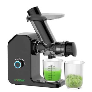 Slow Masticating Juicer Extractor With Reverse Function, Cold Press Juicer