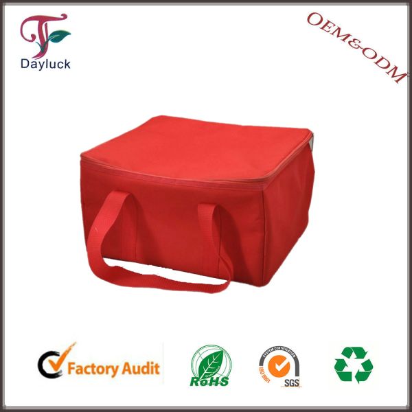 Quality Folding thermal lined cooler bag with stand size wholesale
