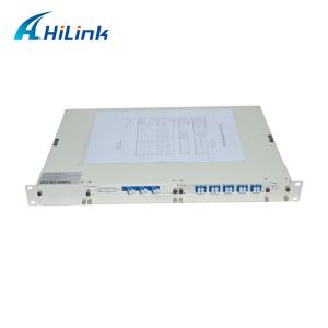Cheap Filter Work DWDM Mux Solution With EDFA Amplifier For Single Fiber for sale
