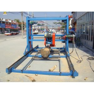 DS1300,DS2000 Angle Circular industrial wood cutting machine saw mill with computer touch screen control