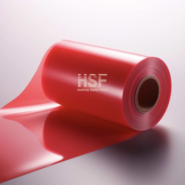 Quality RoHS Translucent Red Release Coating Polyester Film 50um wholesale
