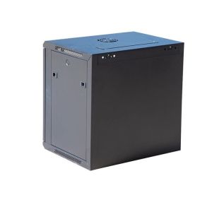 12U Glass Door Wall Mount Network Server Cabinet Enclosure 19 Inch 600x450 Rack