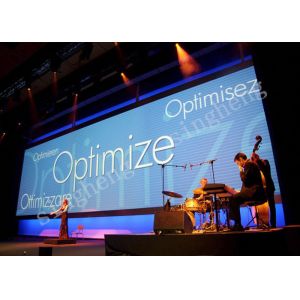 Cheap Indoor P4 HD Led Screen SMD2121 LED Component AC110 / 220V Input Voltage for sale