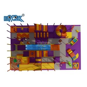 Amusement Park Kids Funny Soft Play Maze Gym Indoor Soft Child Playground