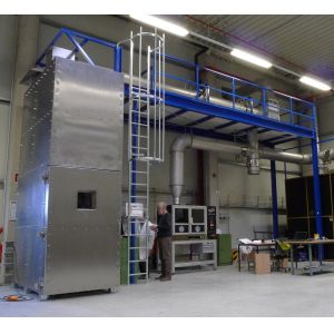 Stainless Steel Flammability Testing Machine Customized For Fire Resistant