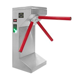 Stainless Steel Tripod Turnstile Barrier Passage Width 550mm IP54 Protection