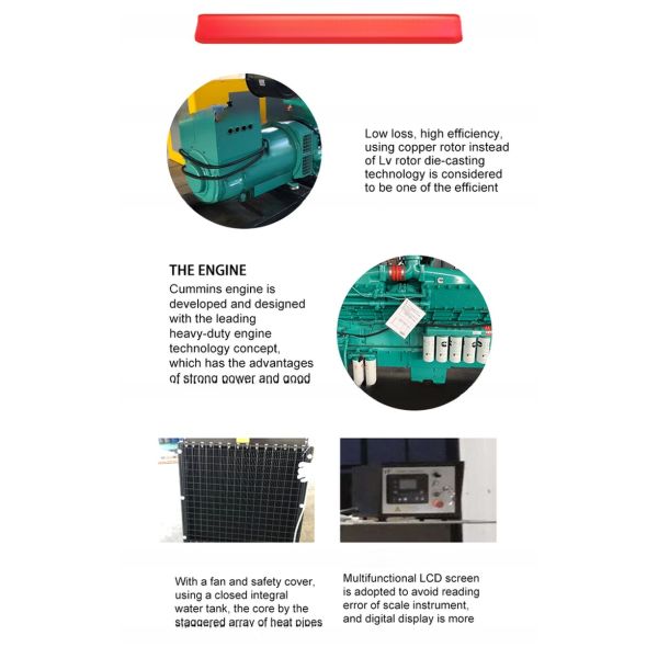 BOFA/Cum.mins/Weichai/Yuchai/Shangchai Engine 50-500 kw kva Silent Style Diesel Generator