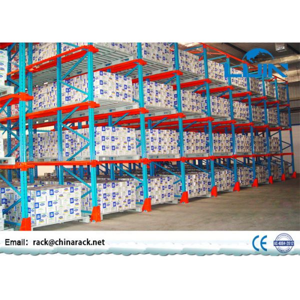 Storage Drive Through Pallet Racking , Thru - Drive In Rack Pallet Racks