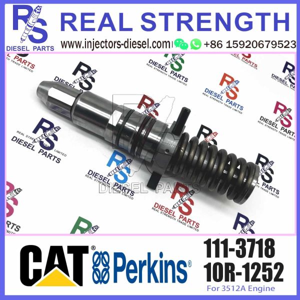 High quality factory price spare Injector 111-3718 For CAT Caterpillar 3508 3512 3516 PM3508 PM3512 PM3516