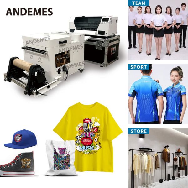 Quality 30cm A1 DTF Printer With White Ink Circulation System Single XP600 Head CMYKW Ink Color wholesale