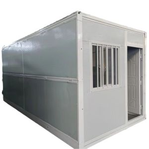 Cheap Economic Multi-Role Customized Foldable Prefabricated 20ft 40ft Office Folding Container House with Sandwich Panel Walls for sale