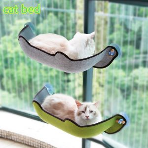 Detachable Cat Hammock Bed 100% Cotton Washable 72x38x18cm