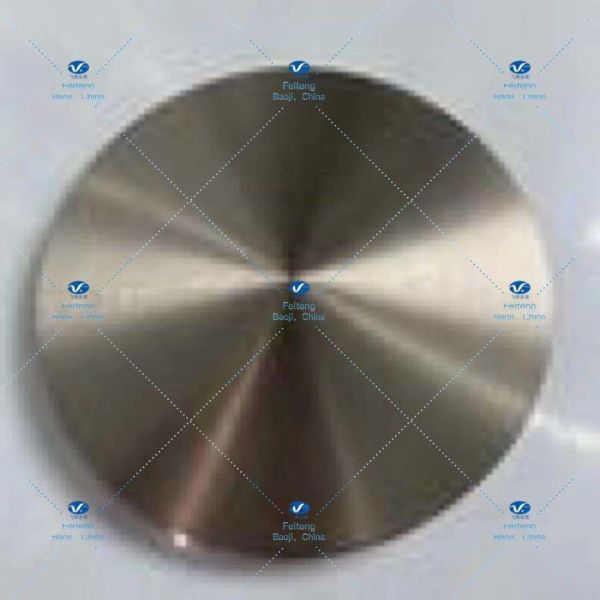 Quality GJB9001C Gr2 160*12 Titanium Round Plate Nonmagnetic Non Toxic wholesale