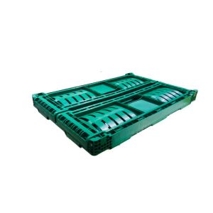 Stacking Custom Plastic Storage Crate Folding Vegetable Storage Basket