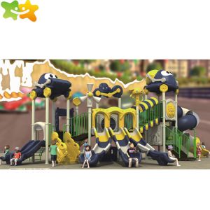 China Exciting And Challenging Plastic Playground Slide / Toys Kids Slides on sale