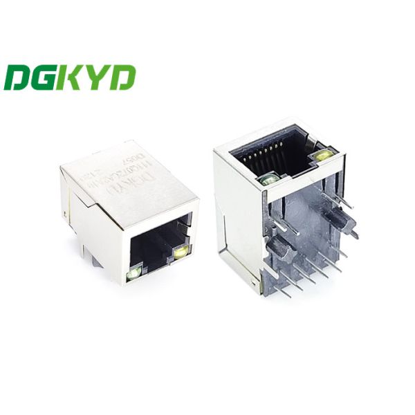 Integrated Rj45 Modular Jack Sinking Board Chip Integrated Transformer 10pin