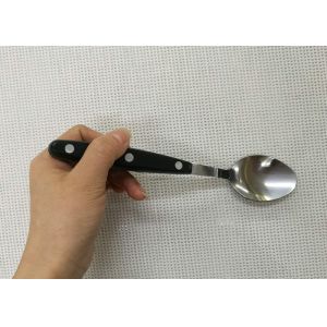 Plastic Handle Stainless Steel Flatware Sets of 3 Pieces Knife Fork and Spoon