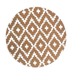 DIY Personalized Round Cork Placemats Trivets Antiskid Good Resilience