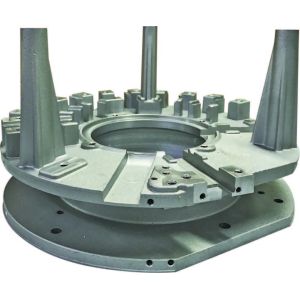 China Inferior Plate Knitting Machine Spare Parts Aluminum Die Casting ADC12 Material on sale