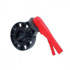 Cheap Irrigation 3 Inch PVC Bypass Valve Low Torque Plastic Butterfly Valve for sale