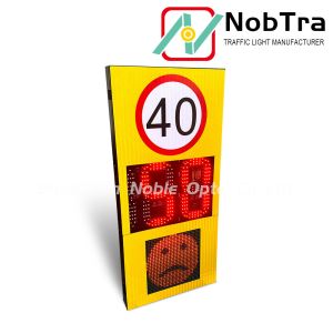 Integrated LED Speed Sign with Two-way Detection IP54 CE Certification