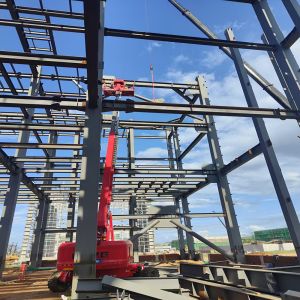 Custom Prefabricated Modern Prefab Metal Buildings Large Span Steel Structure