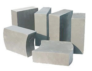 Ladle Refining Furnace Non Carbon Ladle Brick , Magnesia Spinel Bricks
