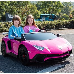 24V Children's Electric Ride On Car with EVA Wheels and Remote Control MP3 Function