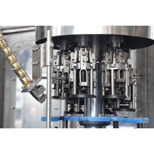 Large Capacity Mineral Water Bottle Filling Machine Plastic Cap Energy Saving