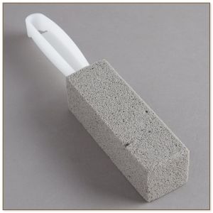 Pumice Cleaning Stone with Handle, Toilet Toilet Bowl Ring Pumice Stick Deep