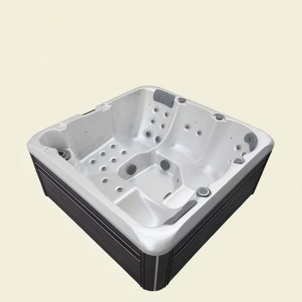 Quality Modern Design Outdoor Garden Acrylic Whirlpool Spa Tub with 850L Water Capacity and 5 Years Warranty wholesale