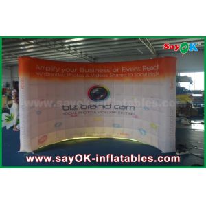 Event Booth Displays 3 X 1.5 X 2.3 M Led Wall Inflatable Photobooth With