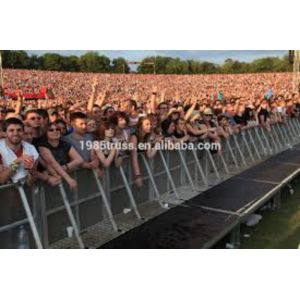 Folding Crowd Control Barries / Hand Barrier For Consert / Sports Event