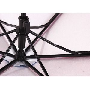 Color Changing 3 Fold Umbrella With 8mm Metal Shaft