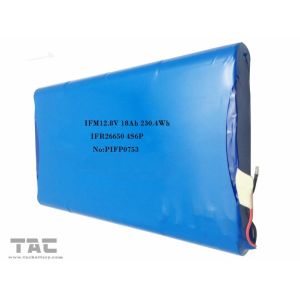 12 Volt Lithium Battery 12.8V 18Ah IFR26650 4S6P Battery Pack For Solar System
